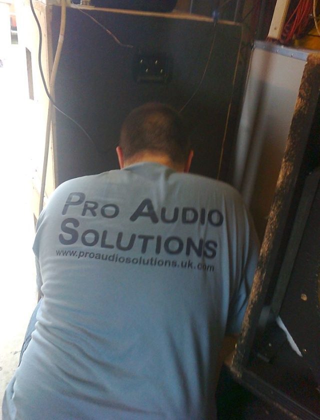 Pro Audio Solutions installation photograph