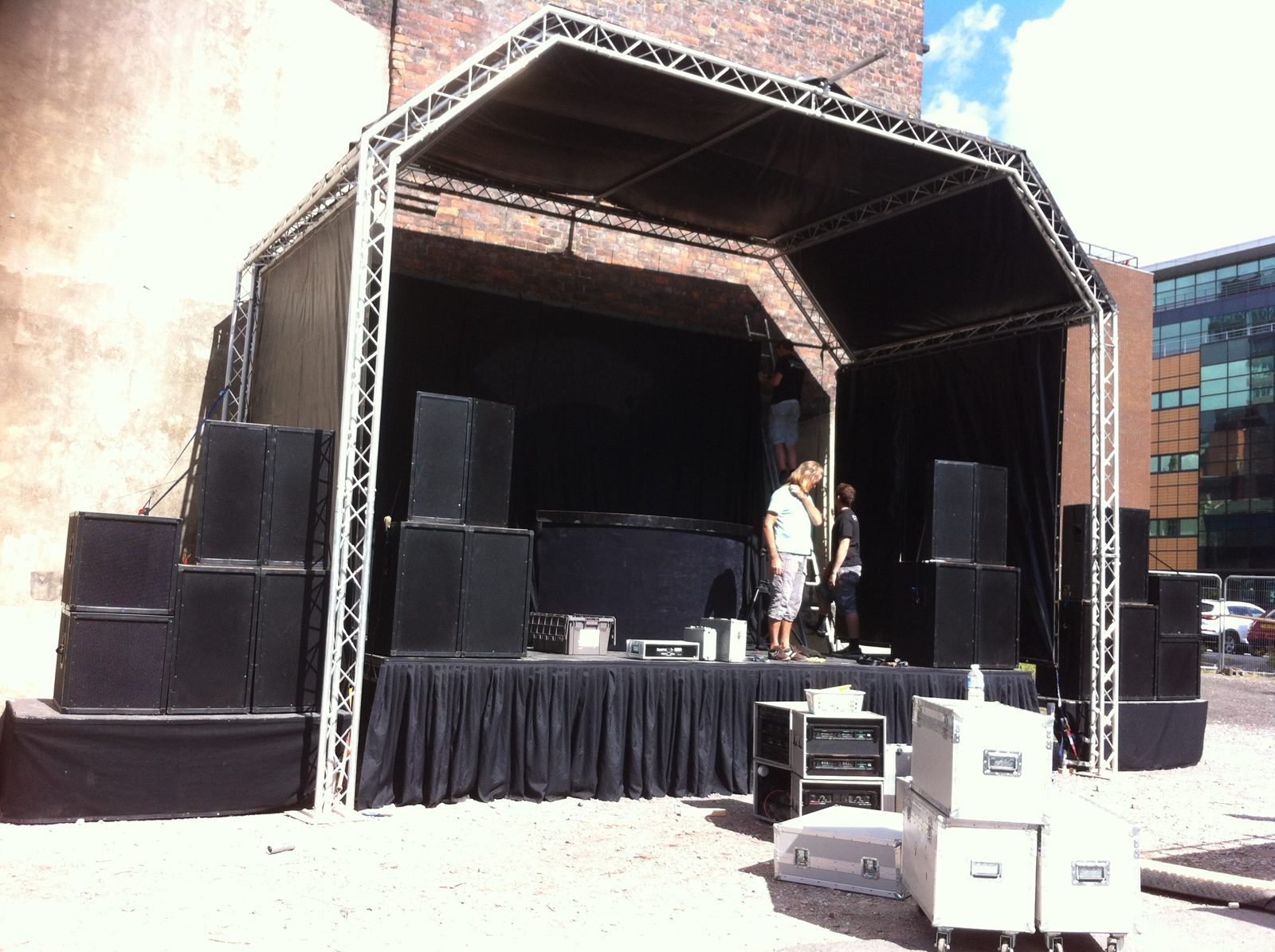 Pro Audio Solutions installation photograph